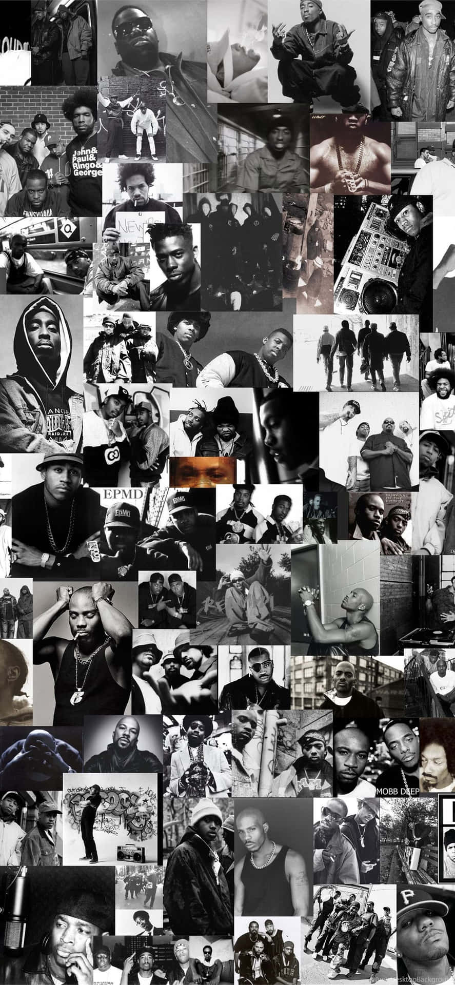 Rapper Collage Wallpaper