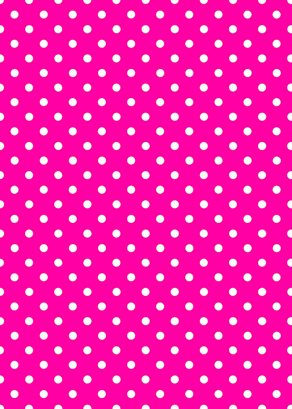 Polkadots Pink And White By Medusa81