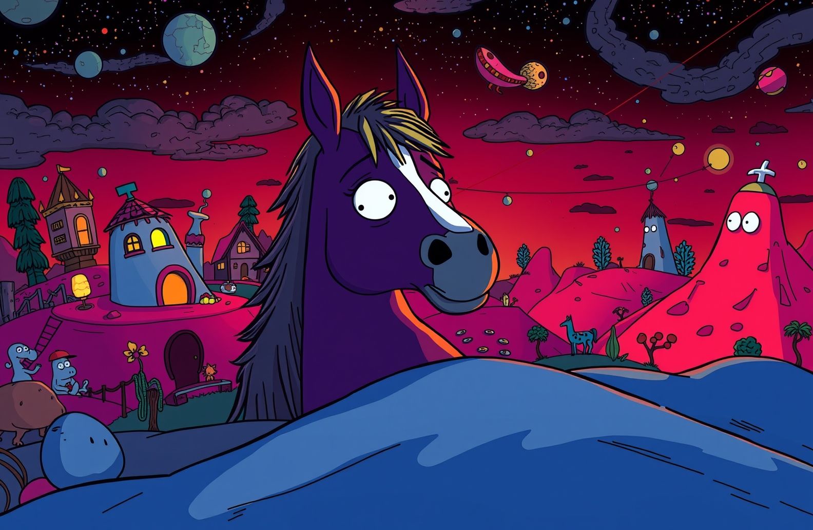 Bojack Horseman Wallpaper
