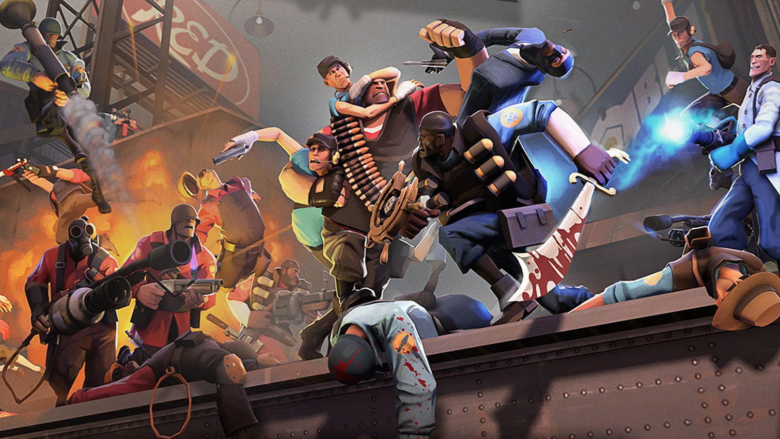 Team Fortress Background Patible Tf2 Meet Your Match