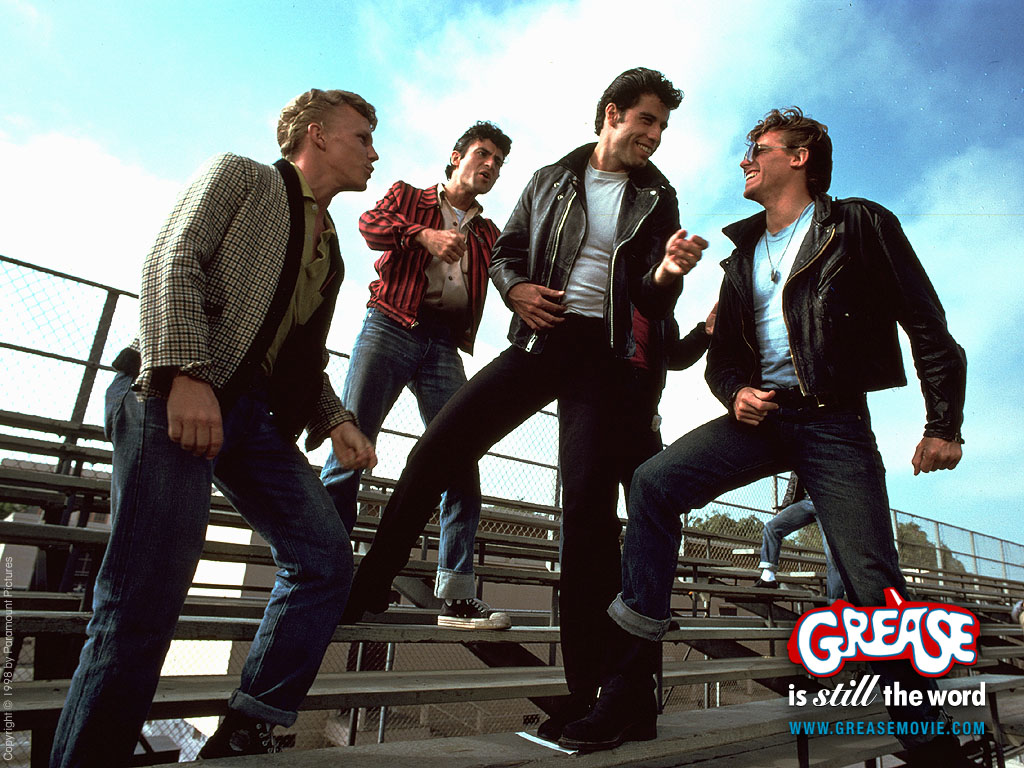 Grease Greasers Wallpaper