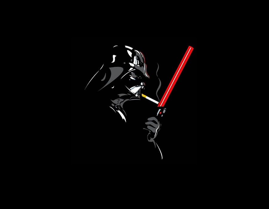 Star Wars Black Lightsabers Darth Vader Funny Cigarettes HD Wallpaper