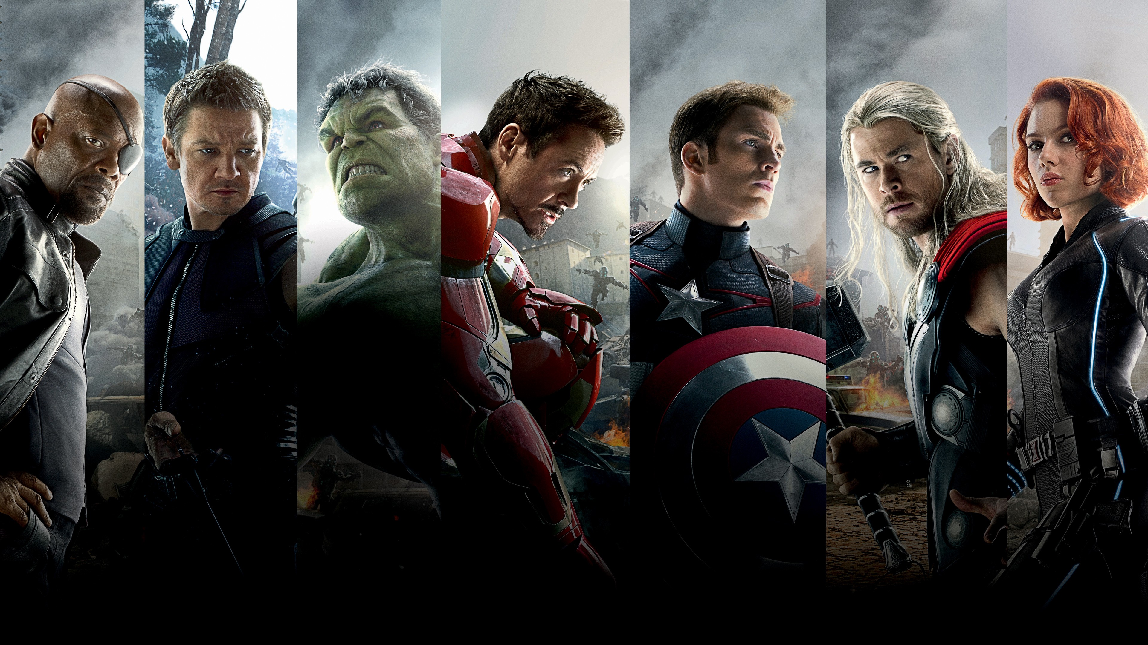 Avengers Age Of Ultron Team Movie New HD Wallpaper