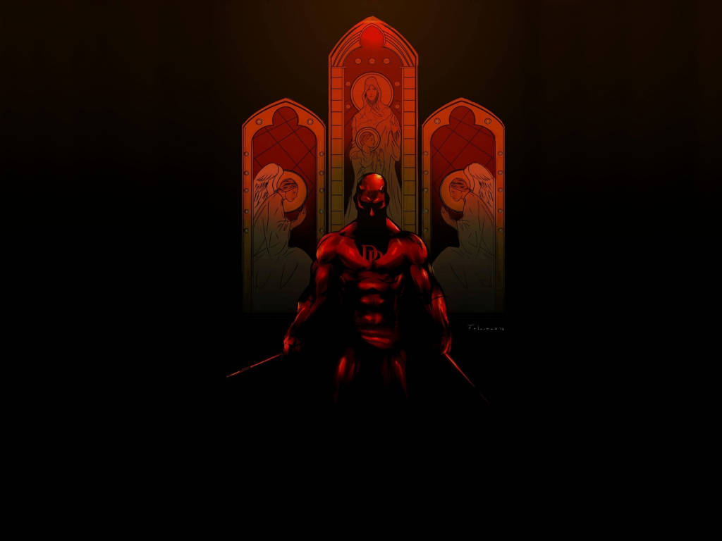 Three Tapestries Daredevil Abstract Tnu34b8cslw64o9j Wallpaper