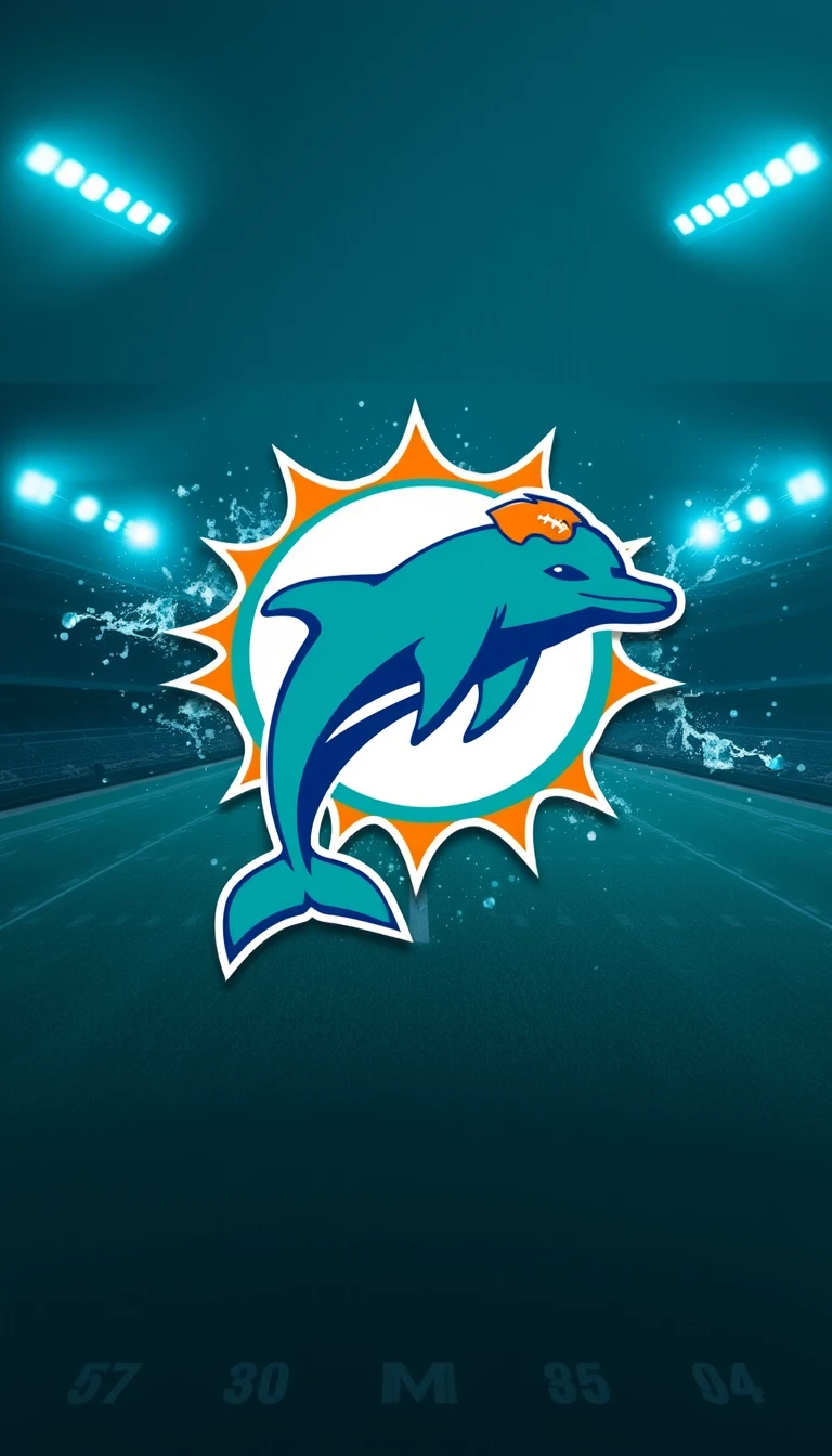 Miami Dolphins Logo Wallpaper