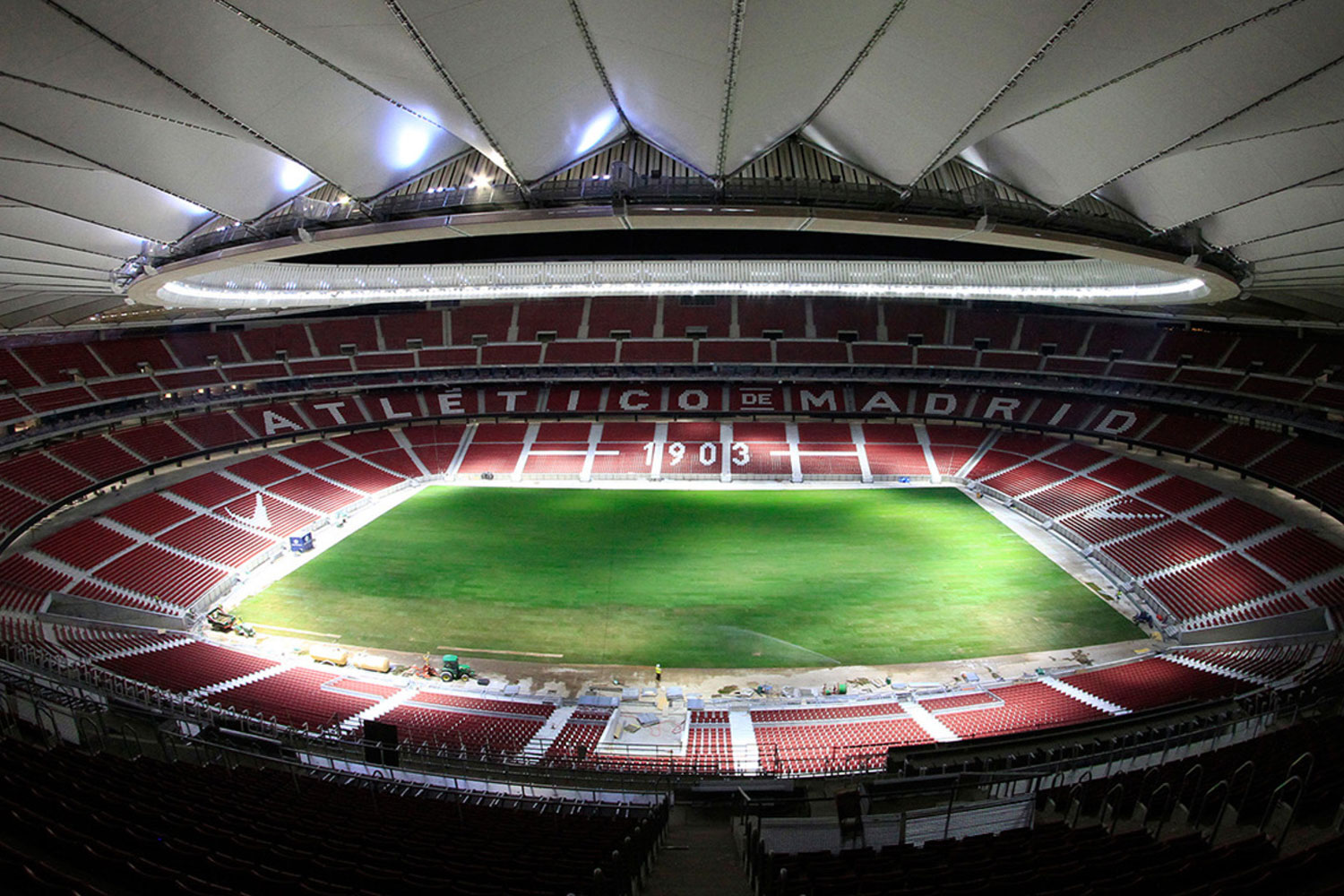 Atletico Madrid S New Stadium Wanda Metropolitano Photos Si