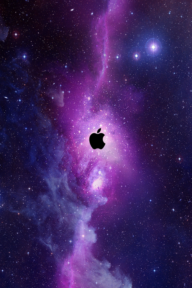 Apple Galaxy iPhone Retina Wallpaper The Wondrous Pics