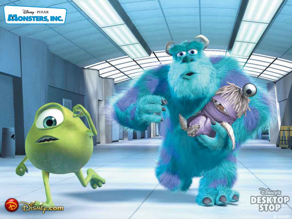 Anime Pictures Monsters Inc Wallpaper
