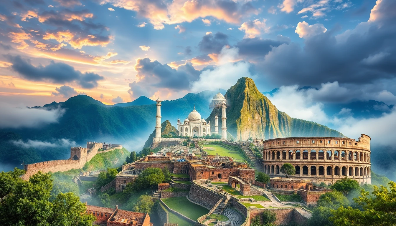 Wonders Of The World Wallpaper