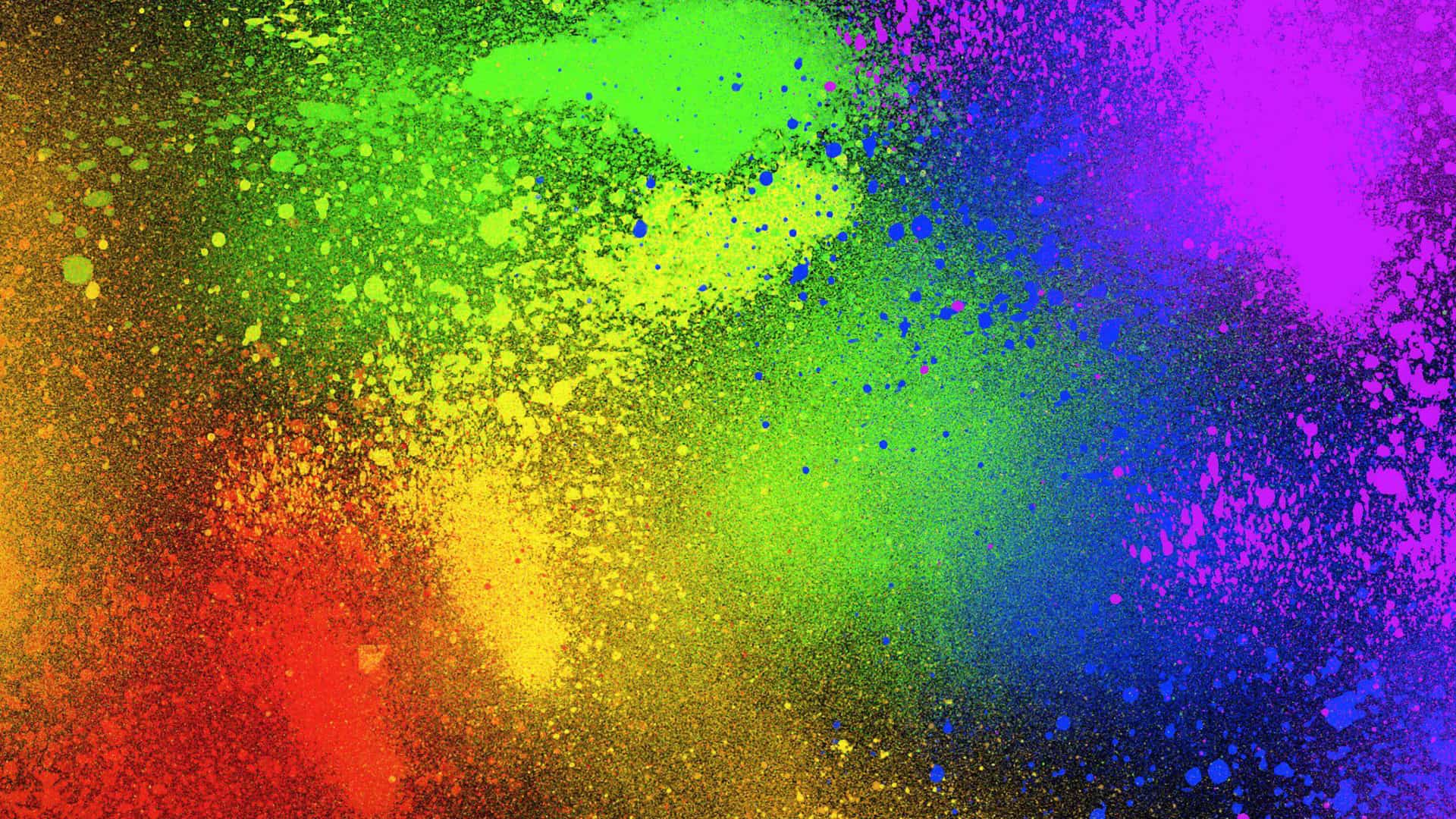 Color Splash Desktop Wallpaper