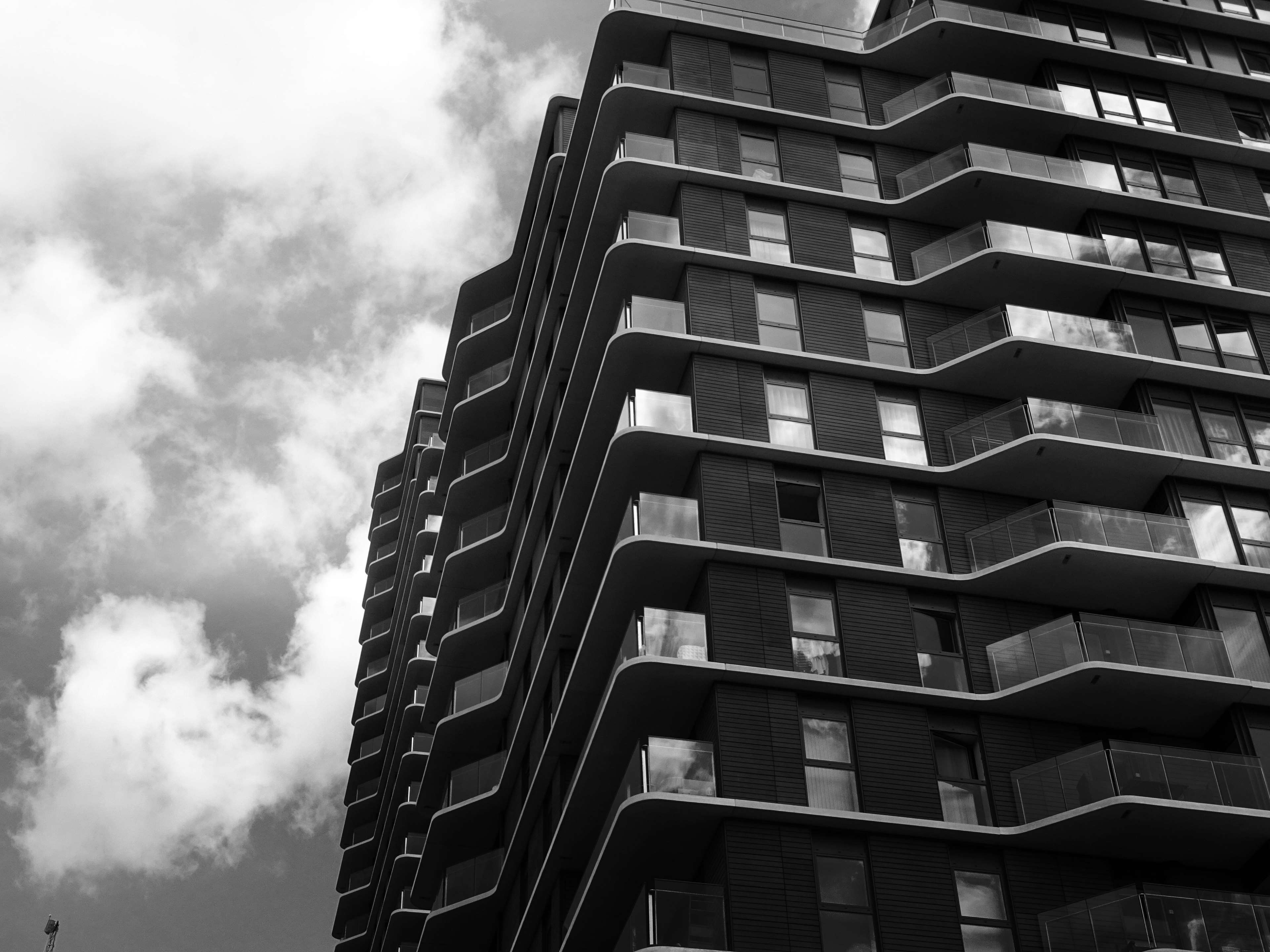 Architecture Black And White Building Monochrome