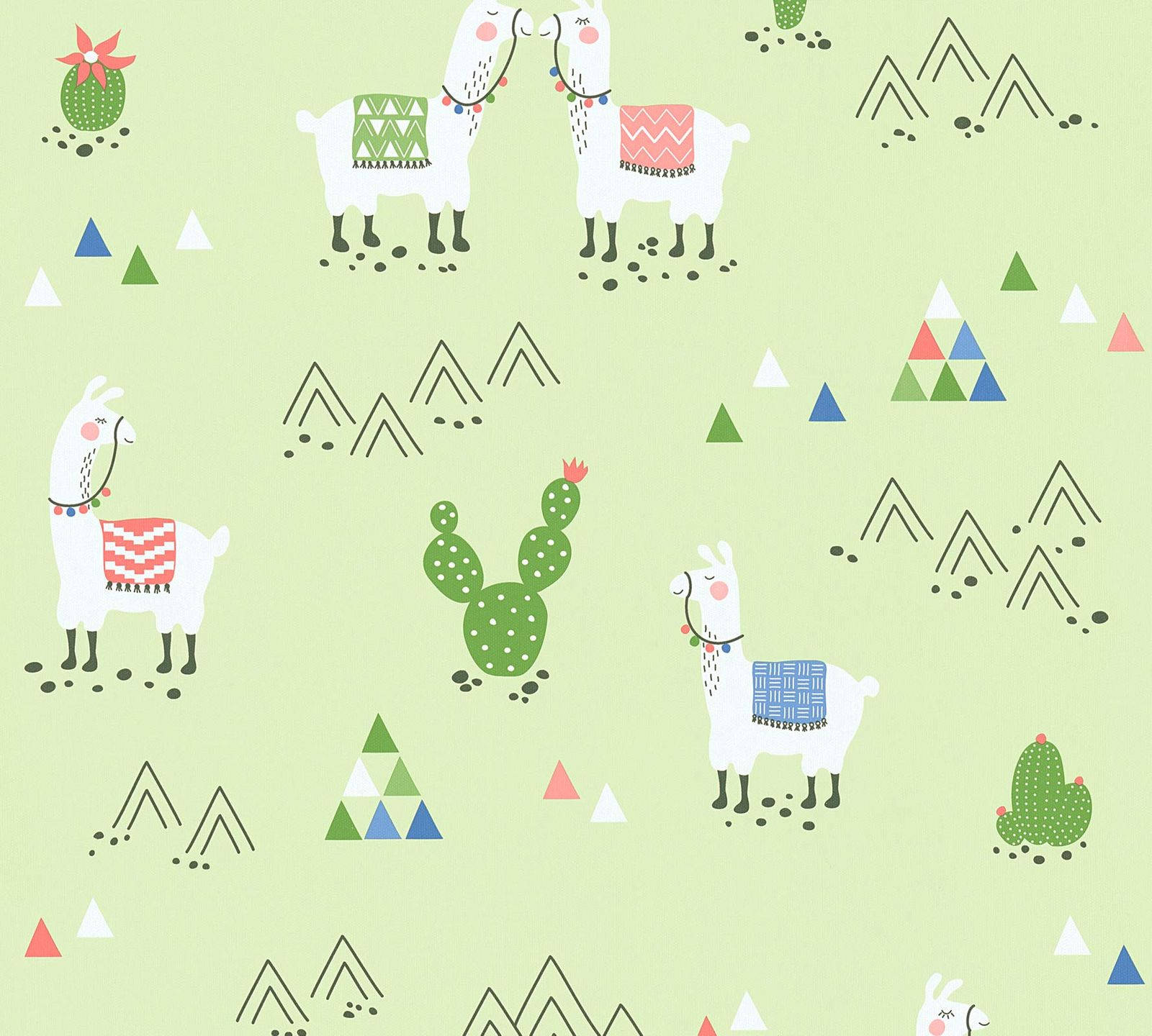 Green Llama Vector Art Rrix52ukkgxuhk0u Wallpaper