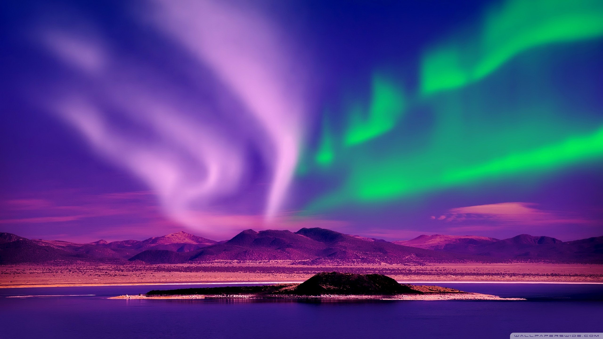 Aurora Borealis Desktop Background