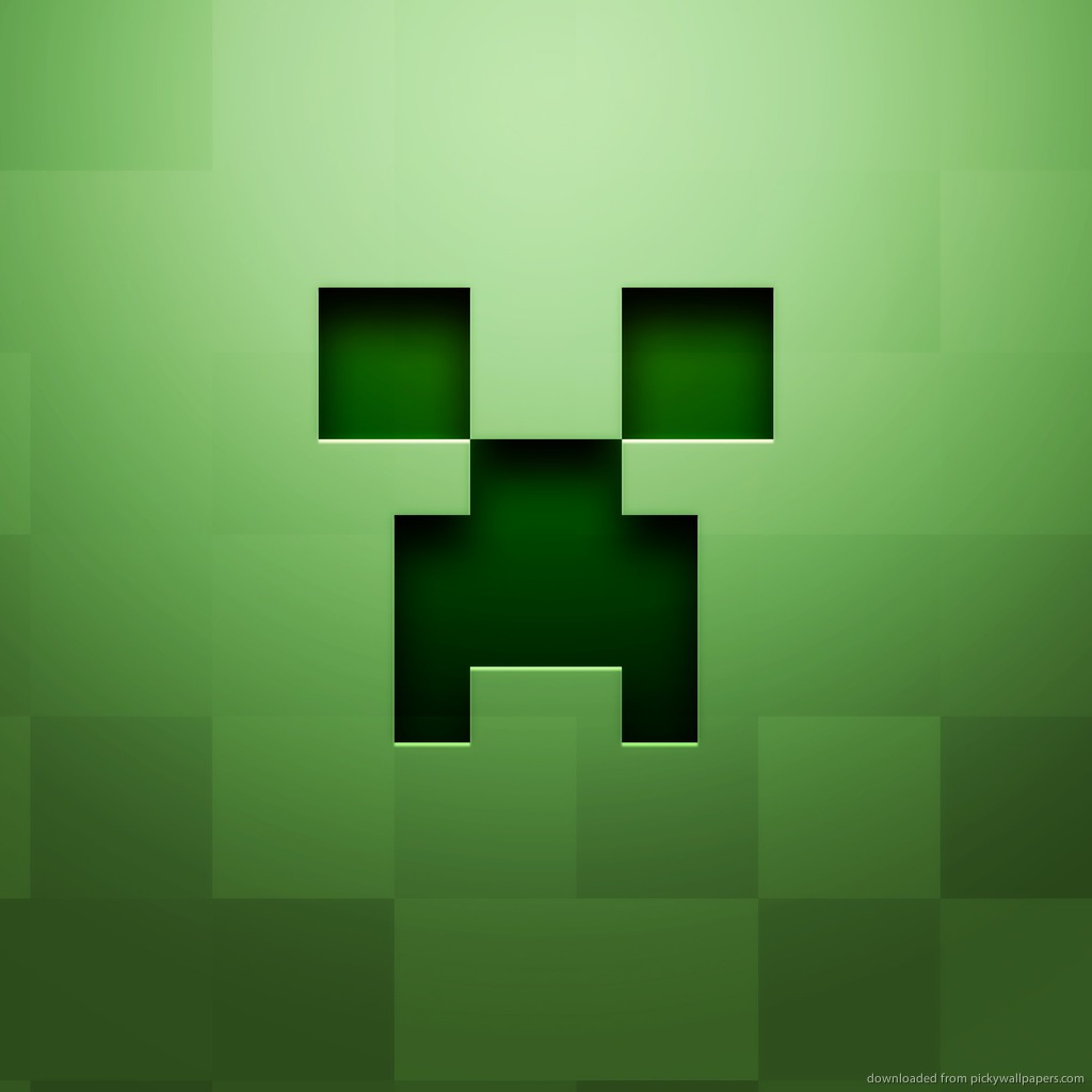 Minecraft Creeper Wallpaper For iPad