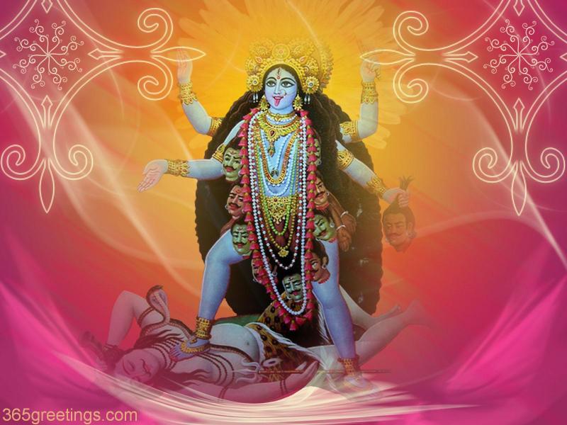 Goddess Kali Wallpaper Maa Spiritual Background