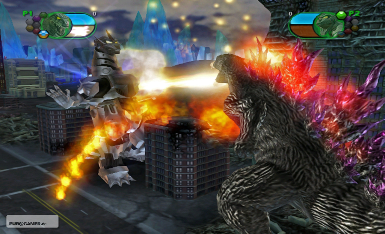Godzilla Unleashed Video Game Wallpaper Of