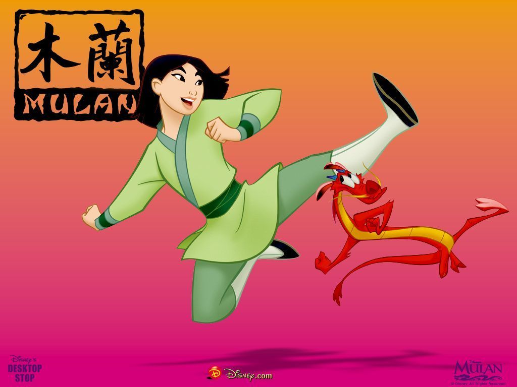 Mulan And Shang Fighting HD Wallpaper Background Image