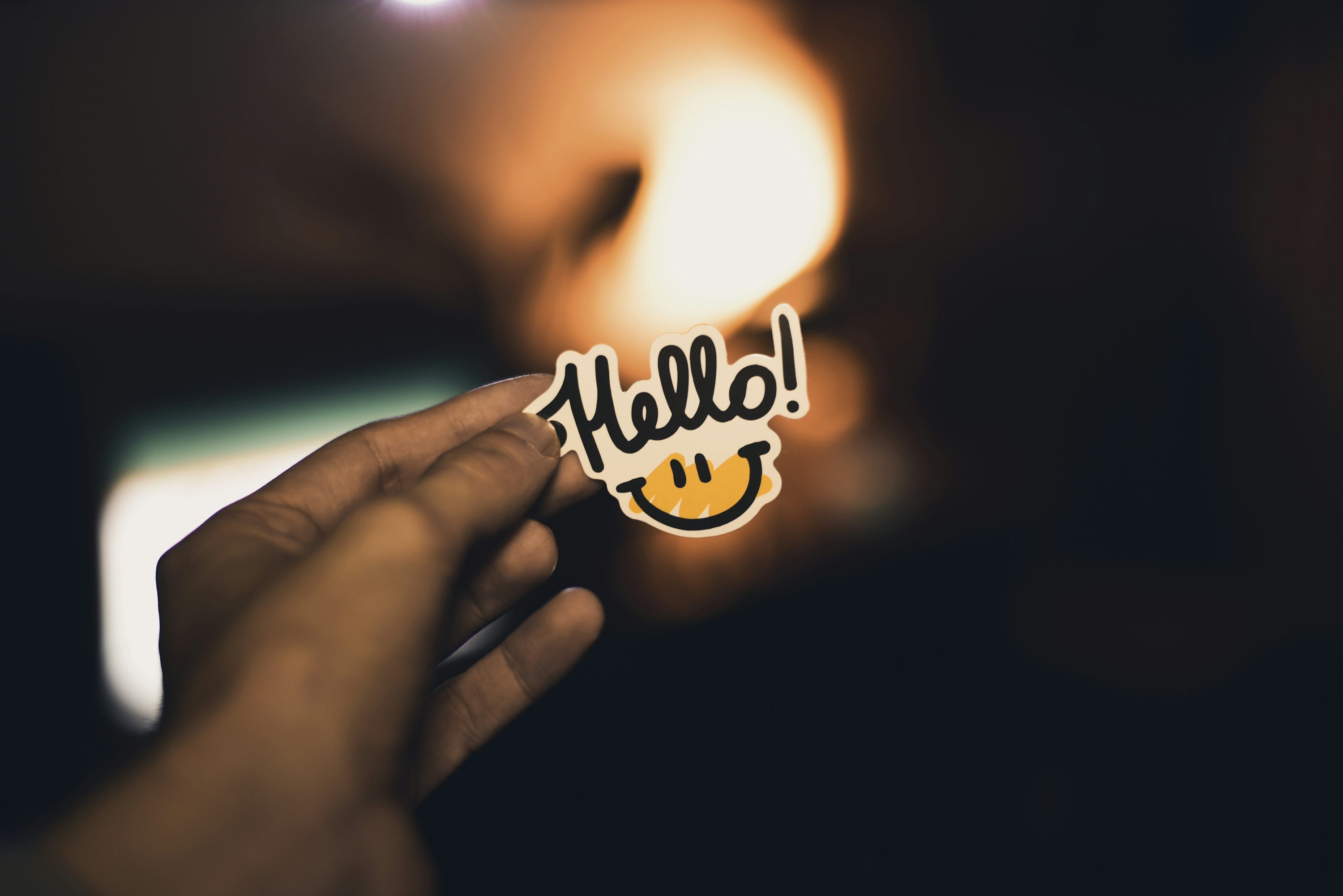 Saying Hello Picture Wallpaper