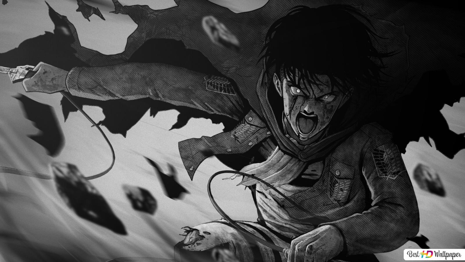 Attack On Titan Levi Ackerman HD Wallpaper Anime