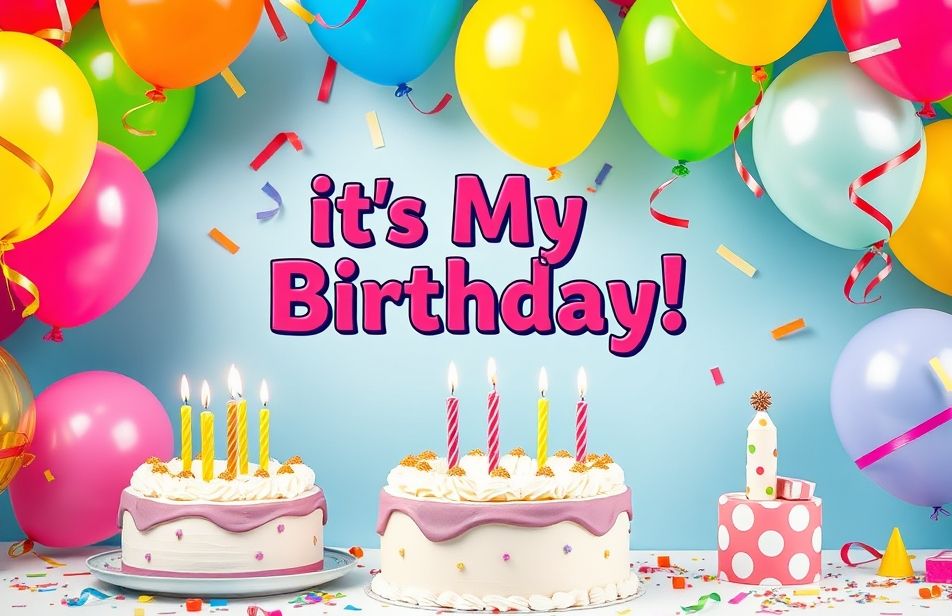 It S My BirtHDay Wallpaper