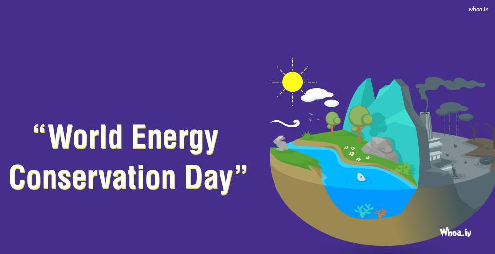 World Energy Conservstion Day 14th December Image Wallpaper