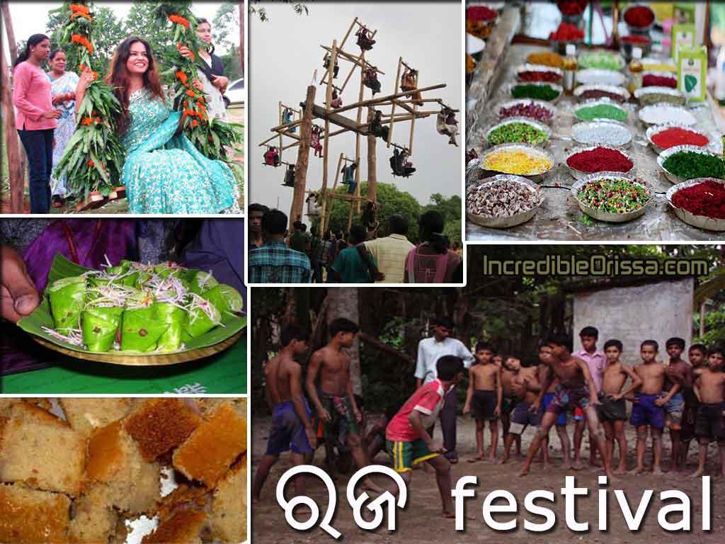 Raja In Odisha Pahili Sankranti Odia Festival Date