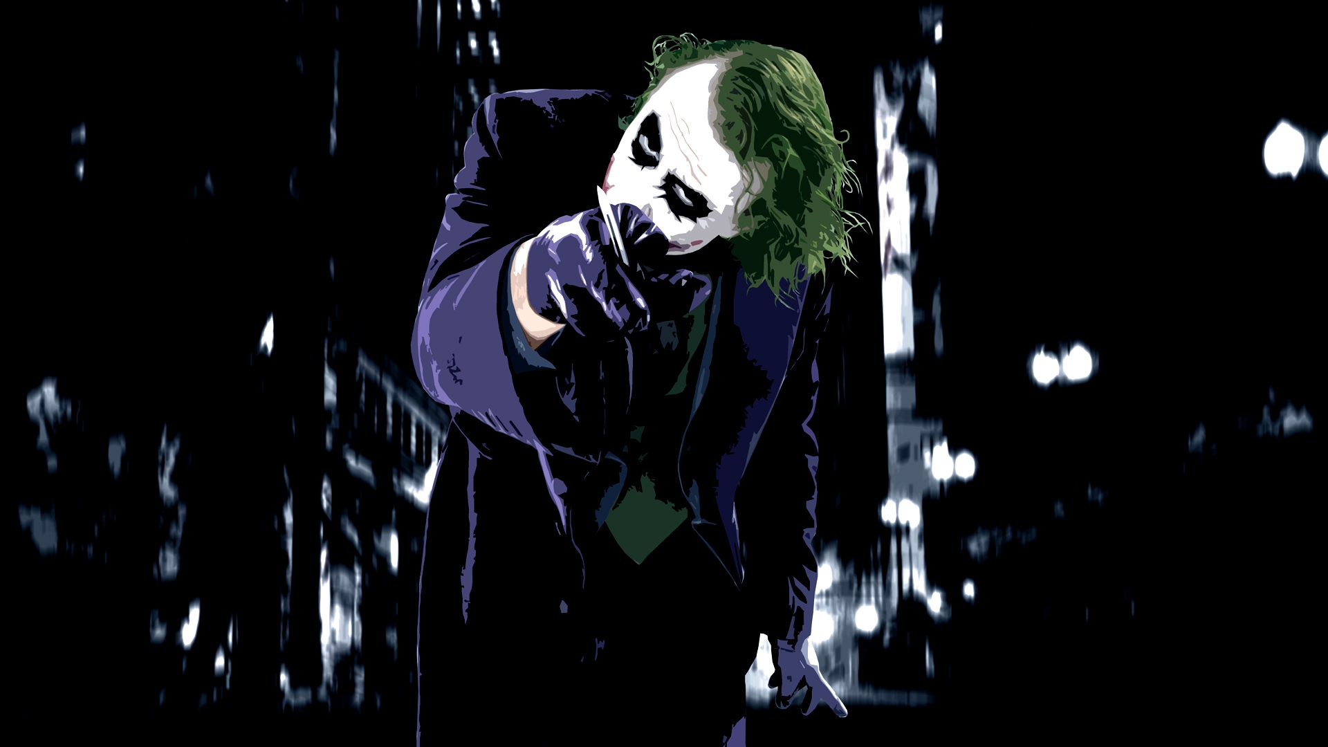 Joker Card Vector Wallpaper HD 4k Image