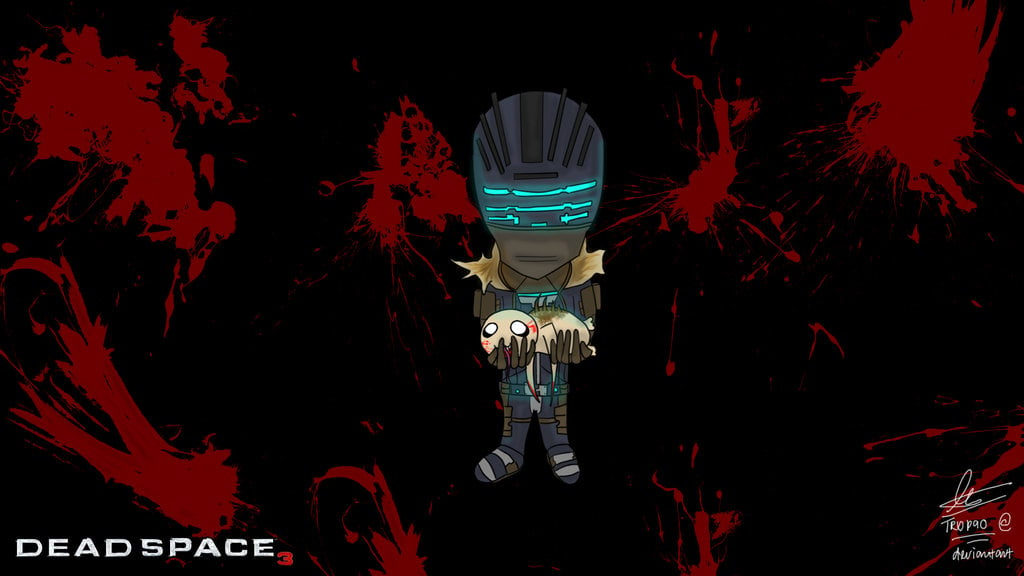Dead Space 3 Wallpaper w Necromorph 1080p by TRDP90 on