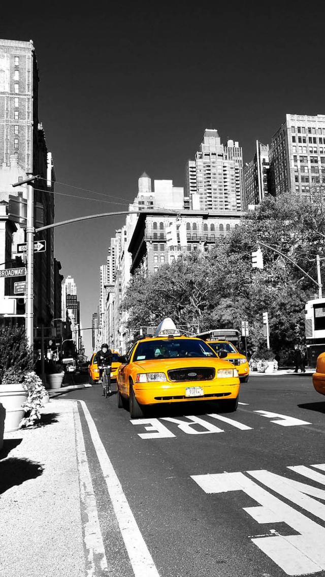 New York Taxi Wallpaper