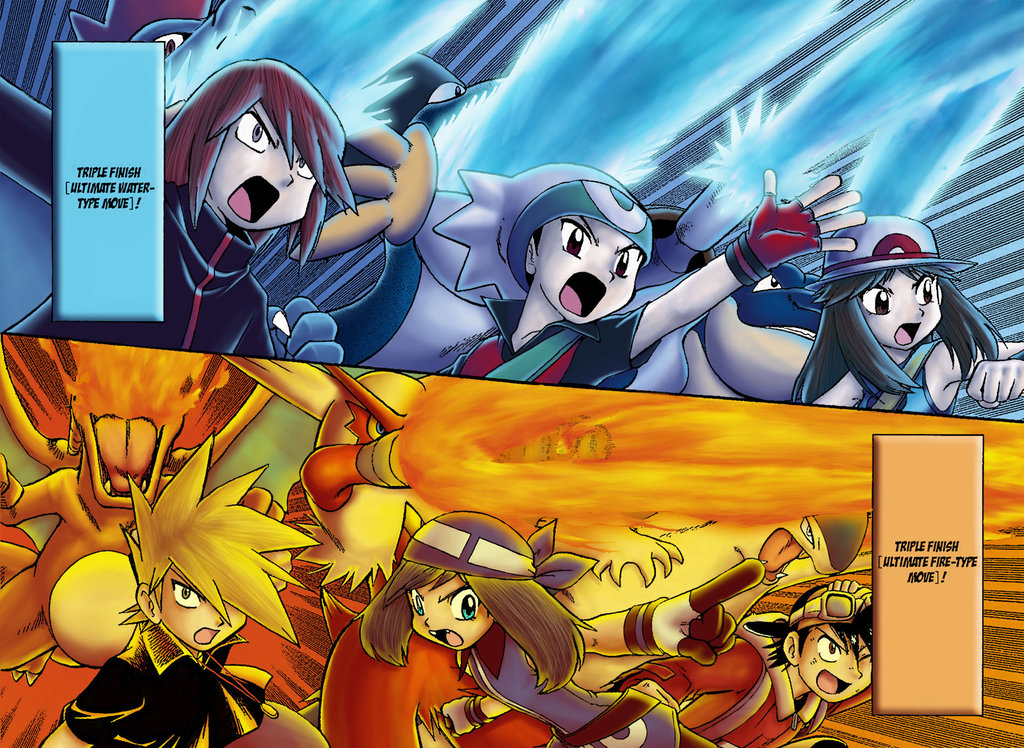 Yellow and Red-Pokemon Adventures Manga - Pokemon & Anime Background  Wallpapers on Desktop Nexus (Image 821519)