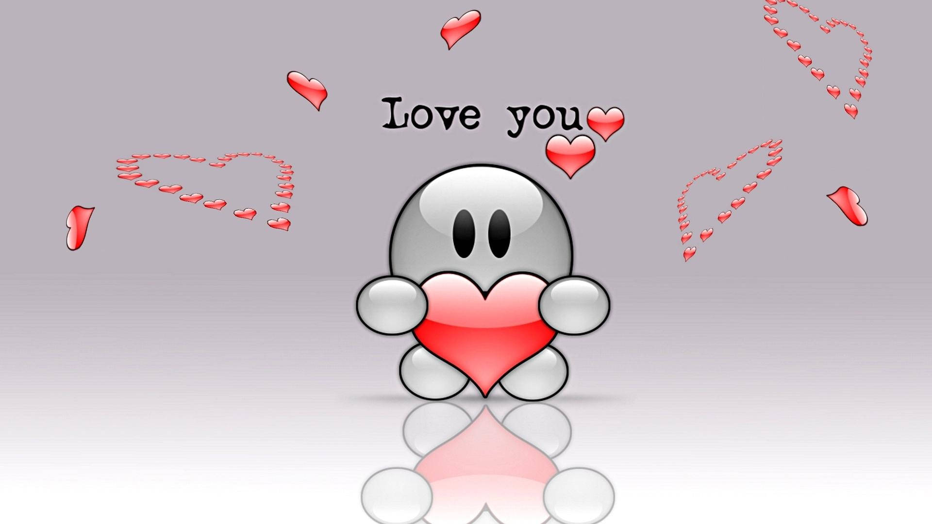 Love Cartoon Wallpaper