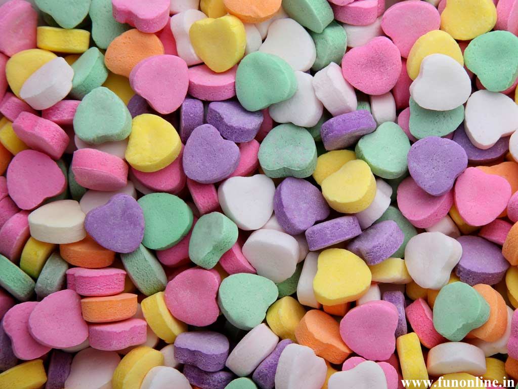 Heart Shaped Colorful Tablets
