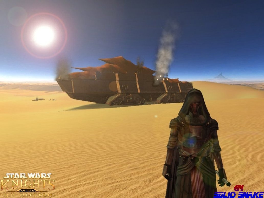 Darth Revan On Tatooine By Solidsnake160