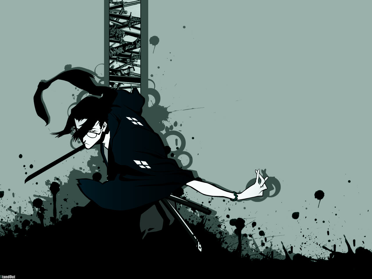 Samurai Champloo Series Jin Character Vector Art Source