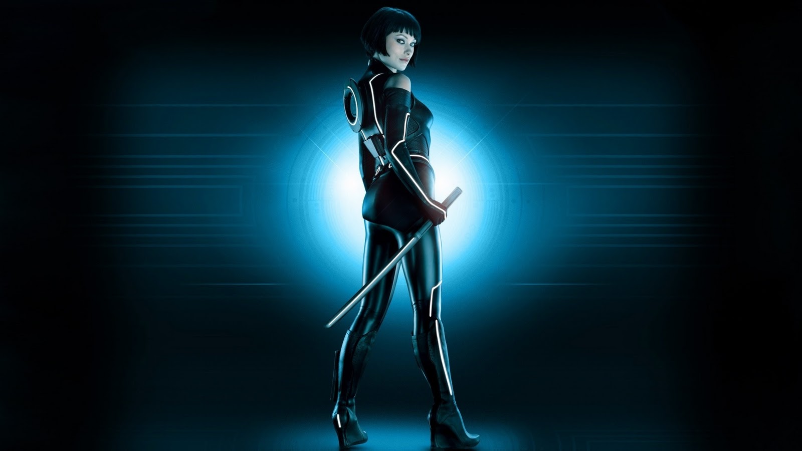 Olivia Wilde from Tron Legacy HD Wallpapers Download Free