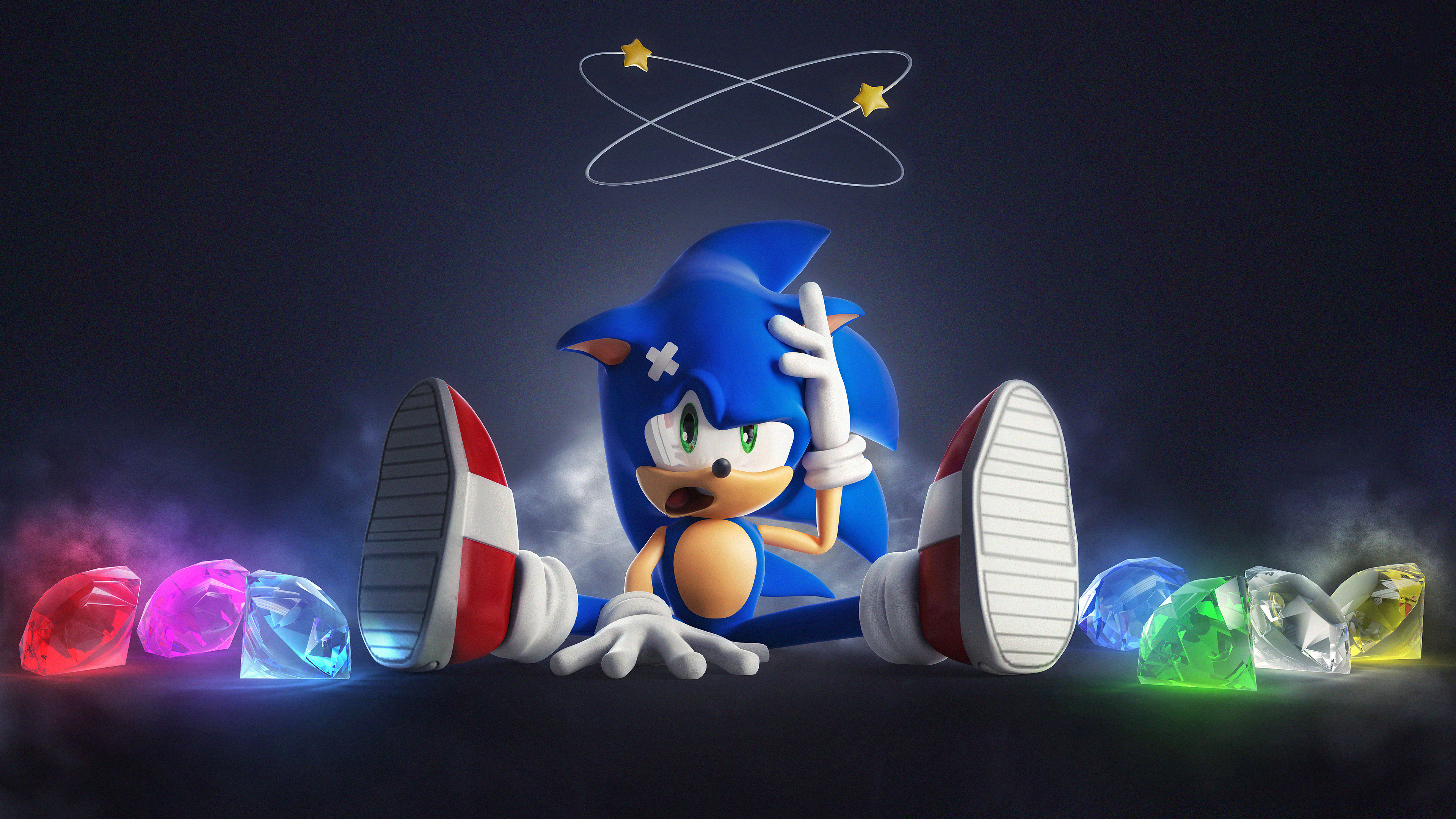Sonic The Hedgehogart 4k HD Wallpaper Image