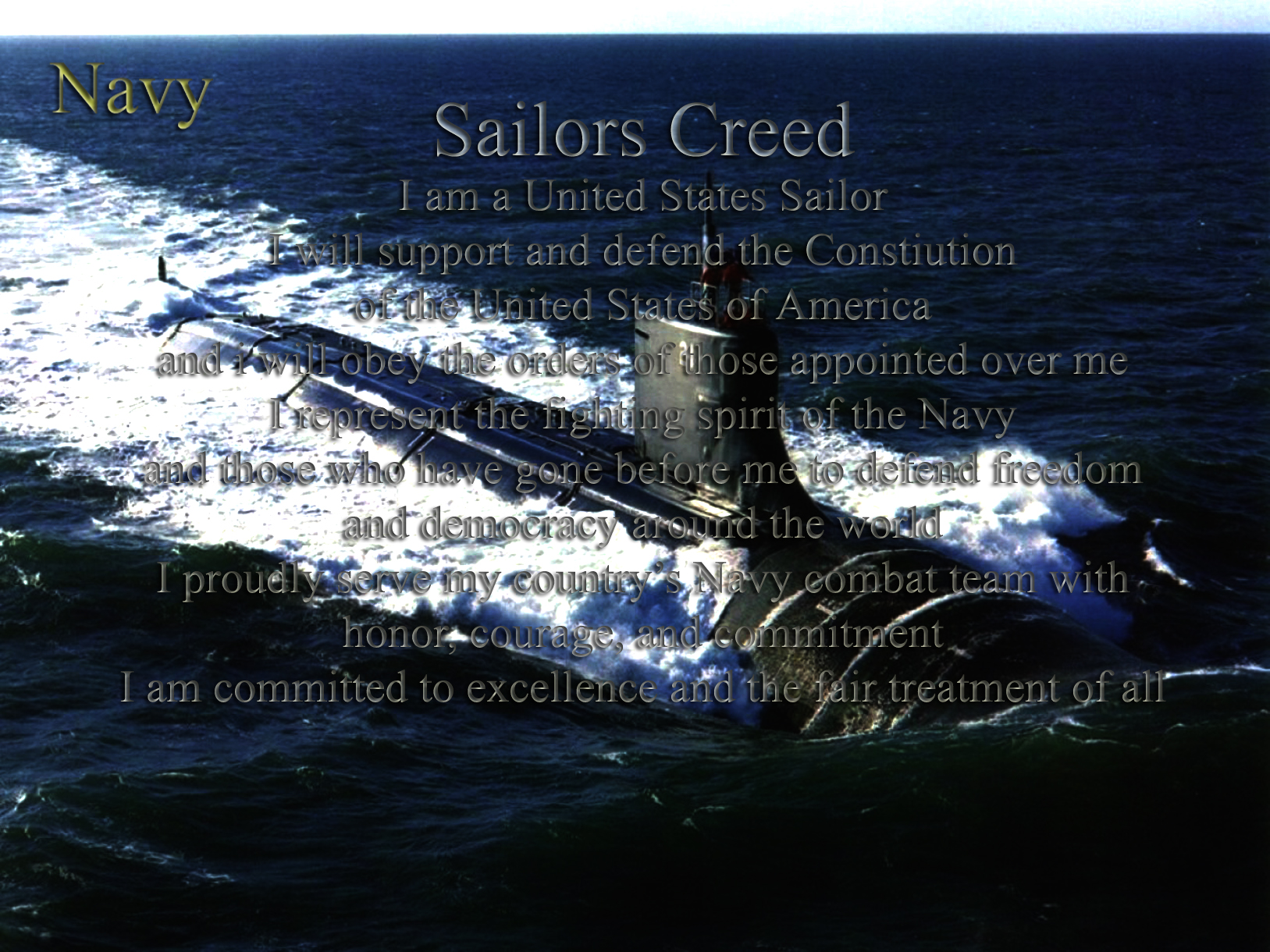 Sailors Creed by Savier on