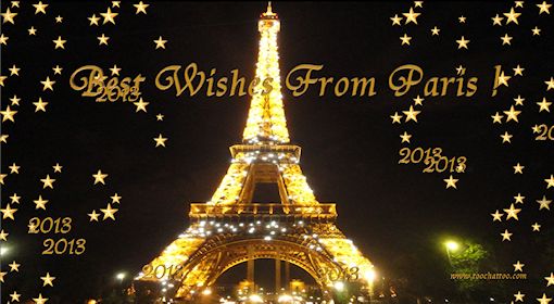 Animated Wallpaper Best Wishes From Paris