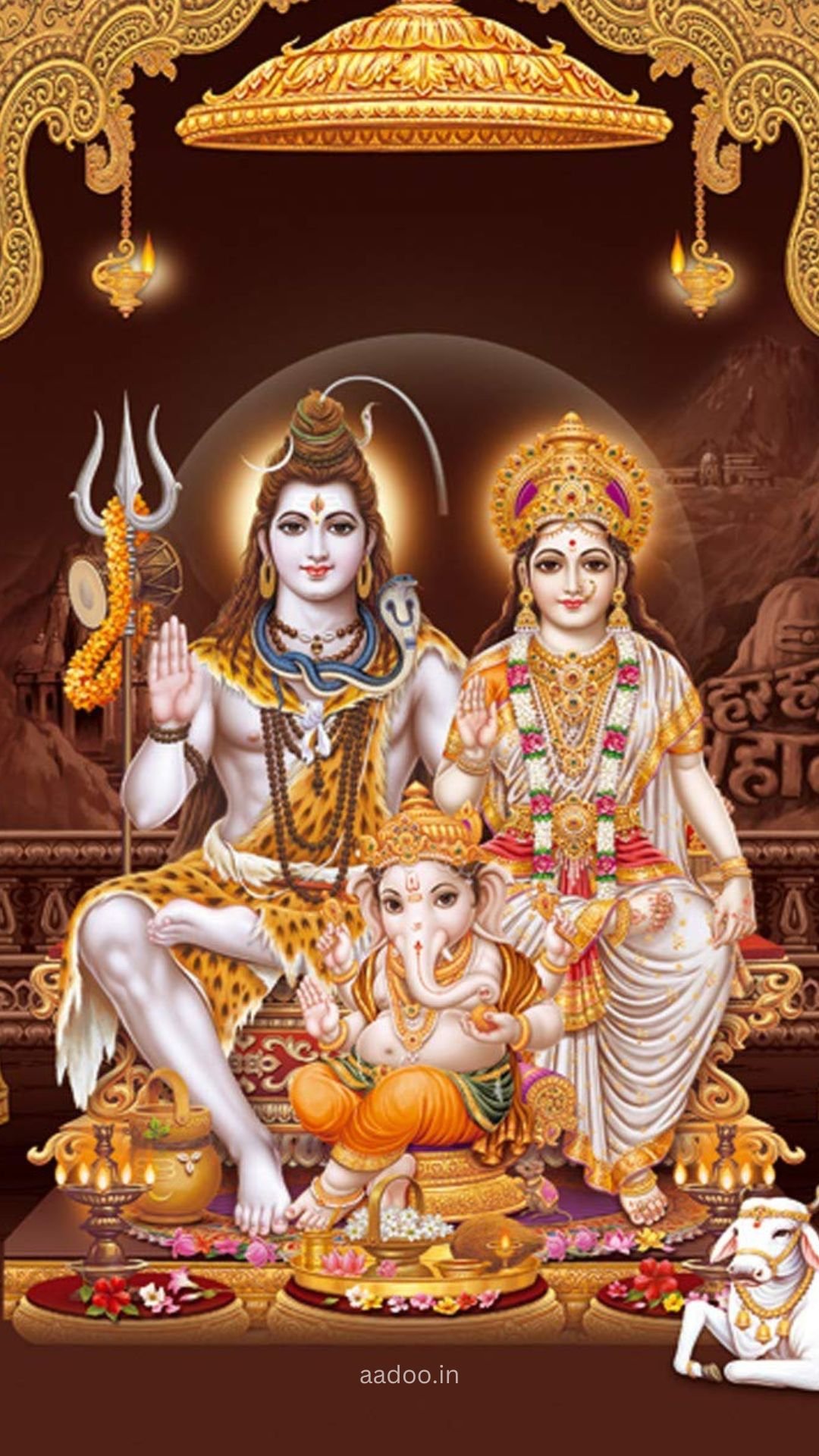 Shiva Parvati Wallpaper HD