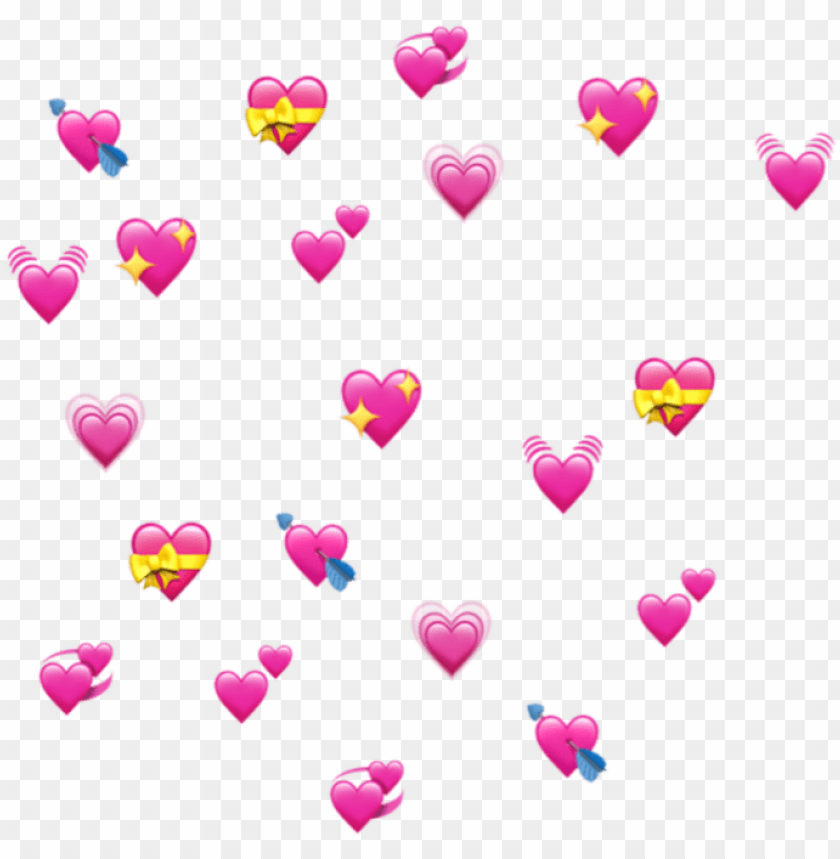 Heart Emoji Meme Transparent Png Image With Background