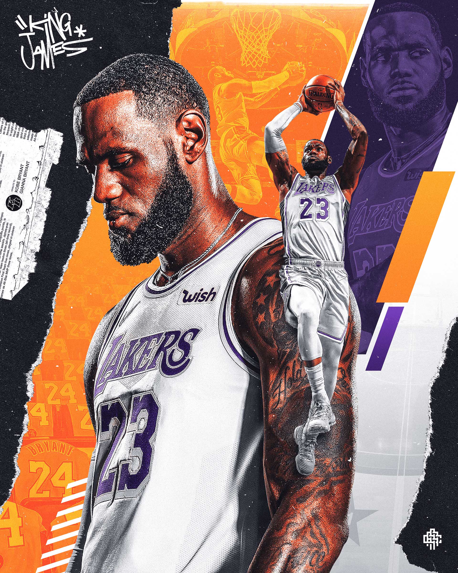 Lebron James Lakers Wallpaper HD 4k