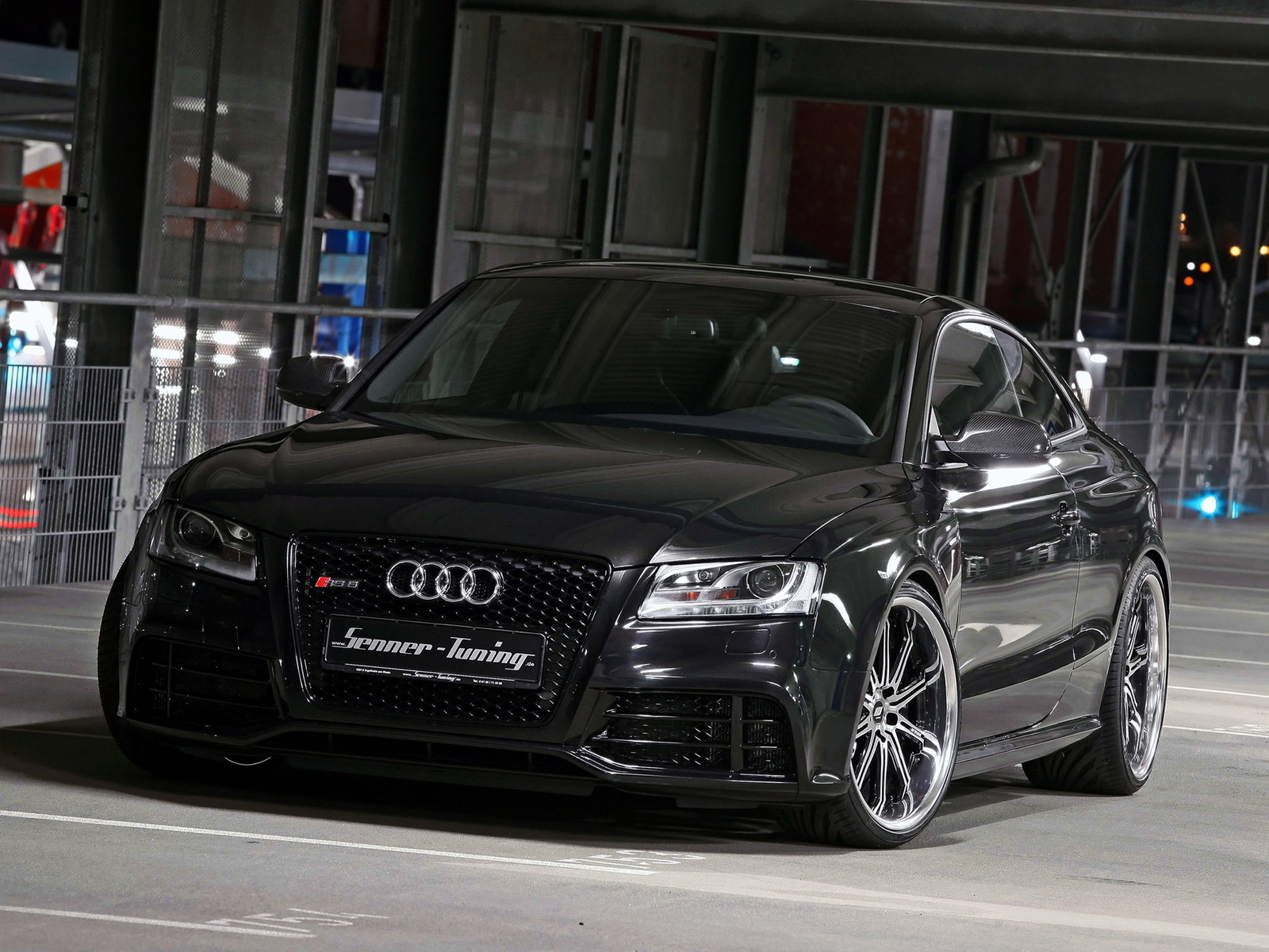 Wallpaper Audi Rs5 Black Tuning Cars Large On The