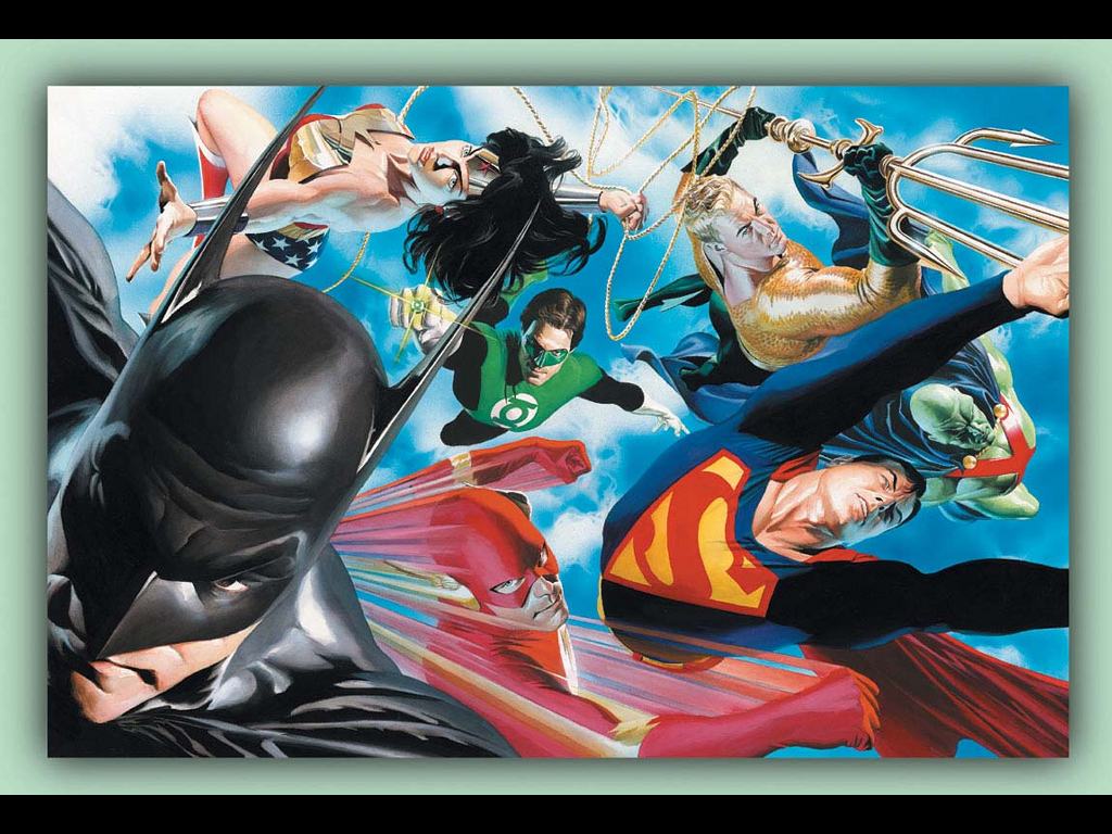 Alex Ross Justice League Dc Ics Wallpaper