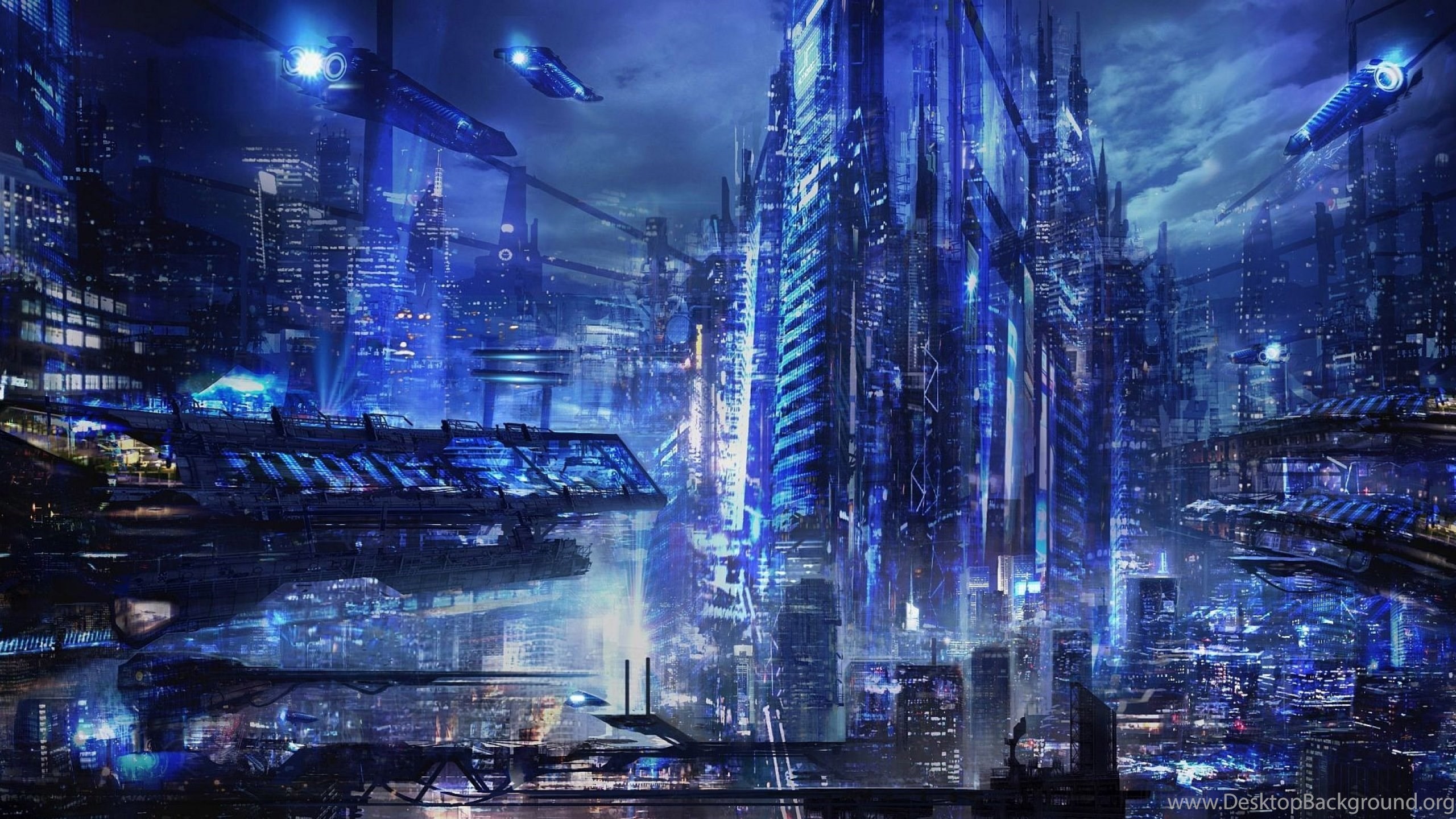 Futuristic City Wallpaper