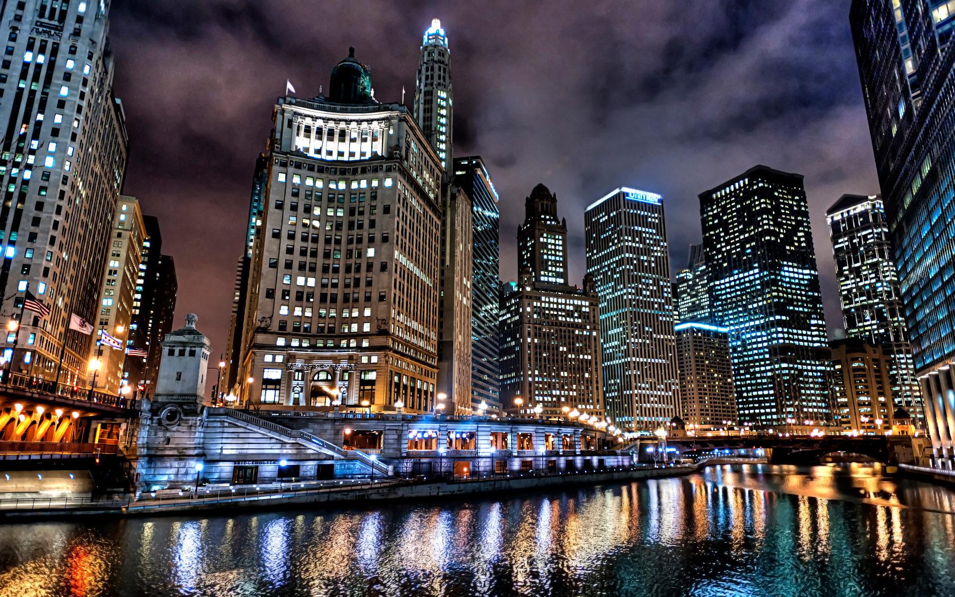Background Of The Day Chicago Cities Wallpaper
