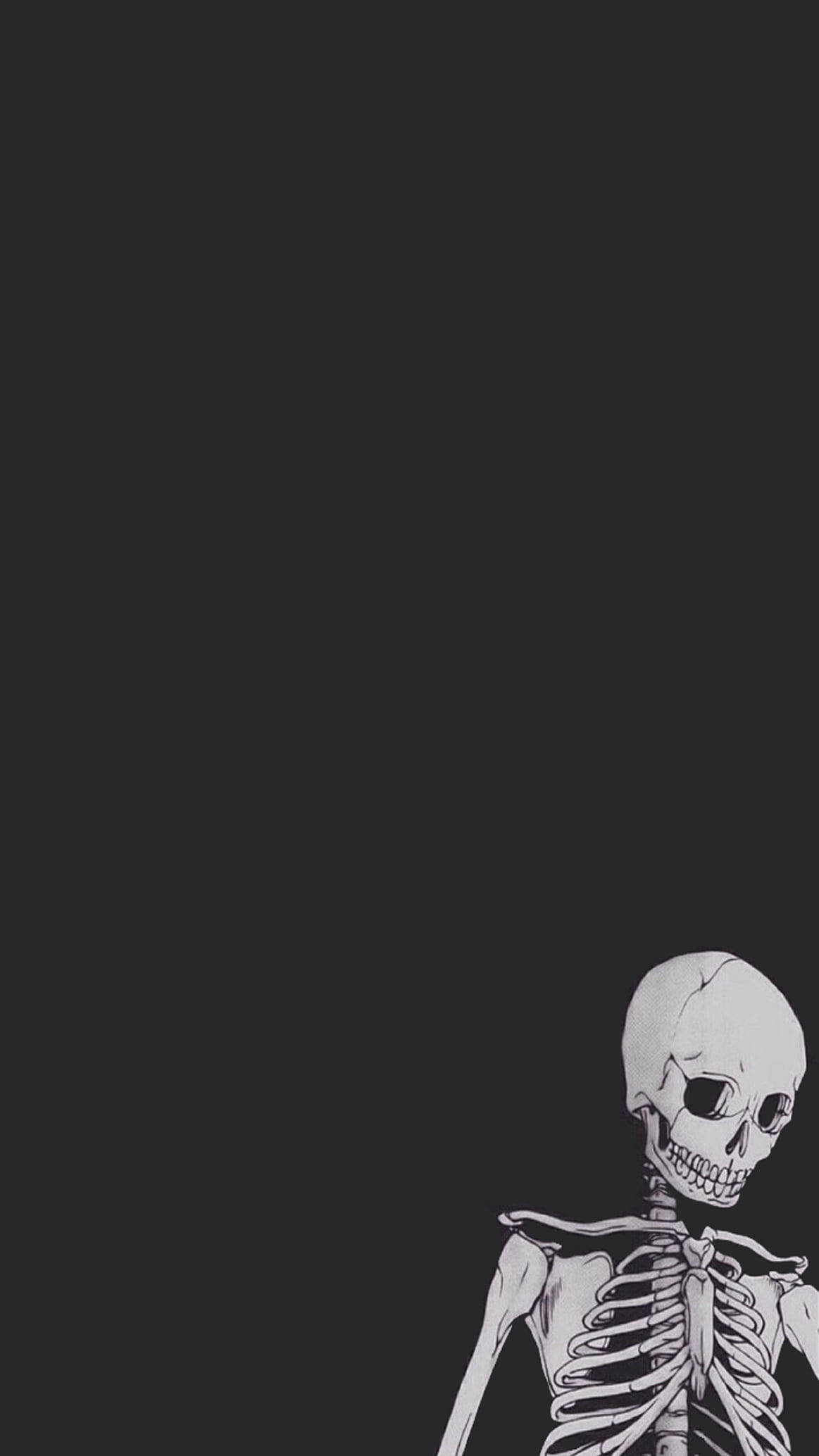 Skeleton Aesthetic Wallpaper
