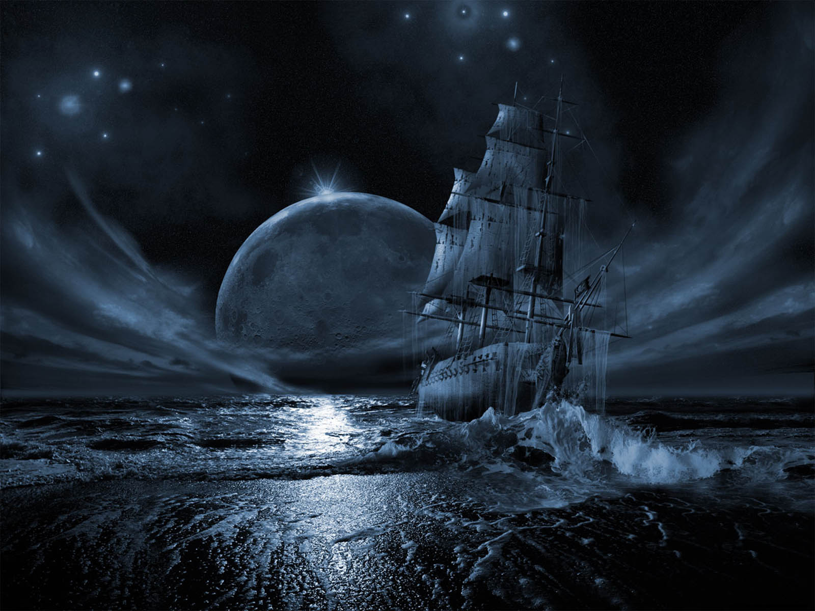 Pirates Ship iPad Wallpapers Free Download