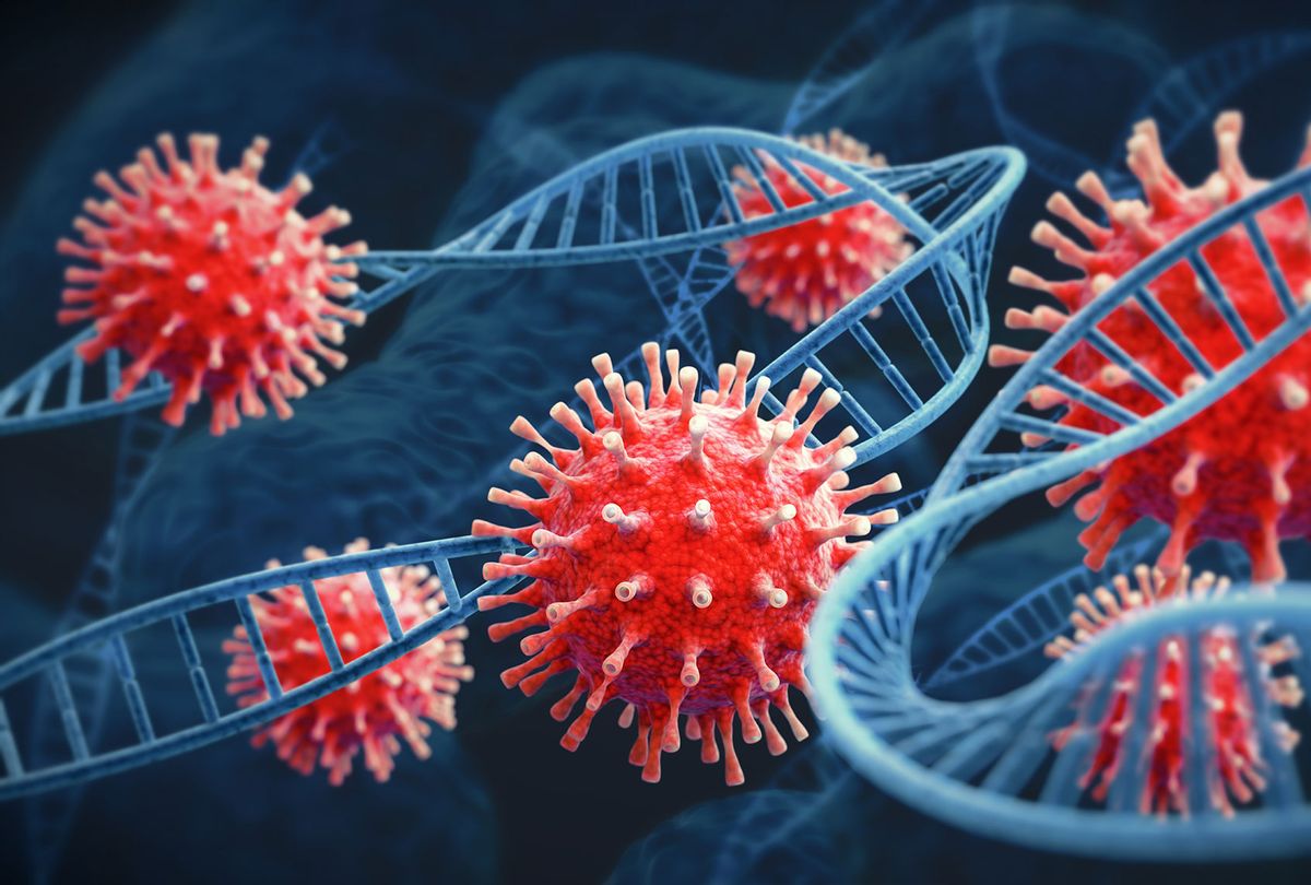 Two Mutated Coronaviruses Have Merged Into One Hybrid Virus Wallpaper