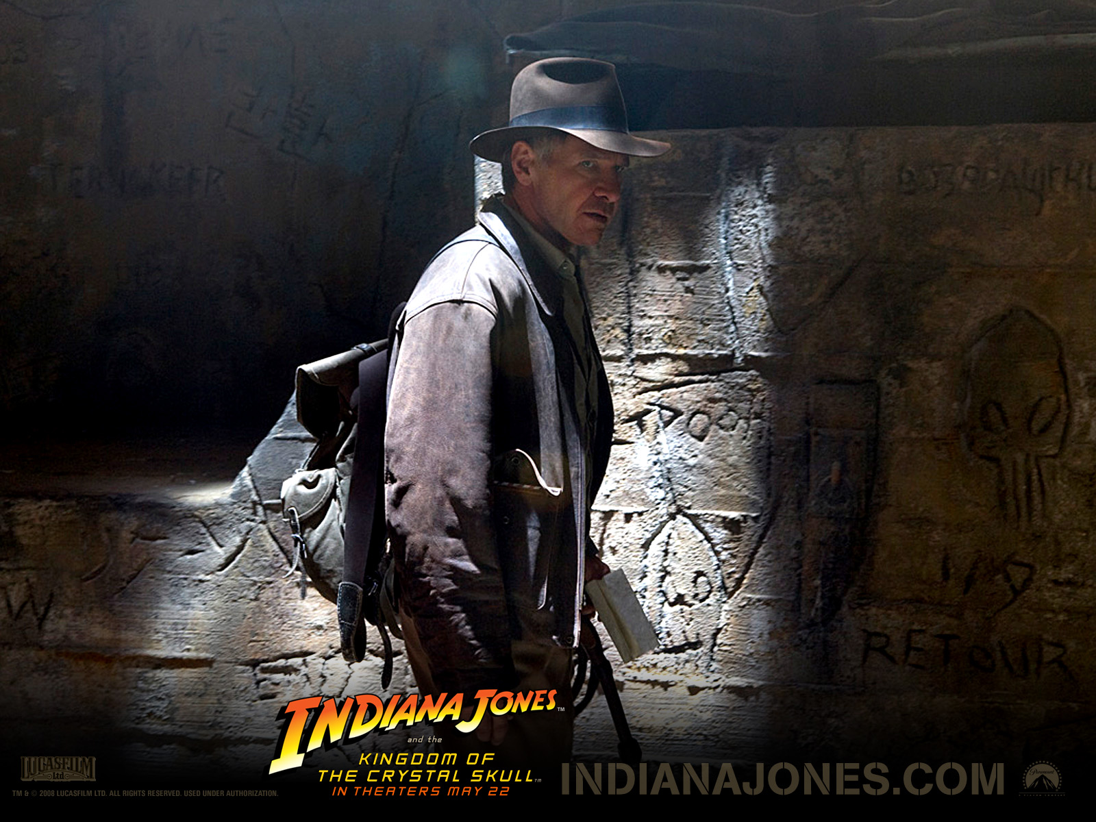 Indiana Jones And The Kingdom Of The Crystal Skull Wallpaper 1600x1200