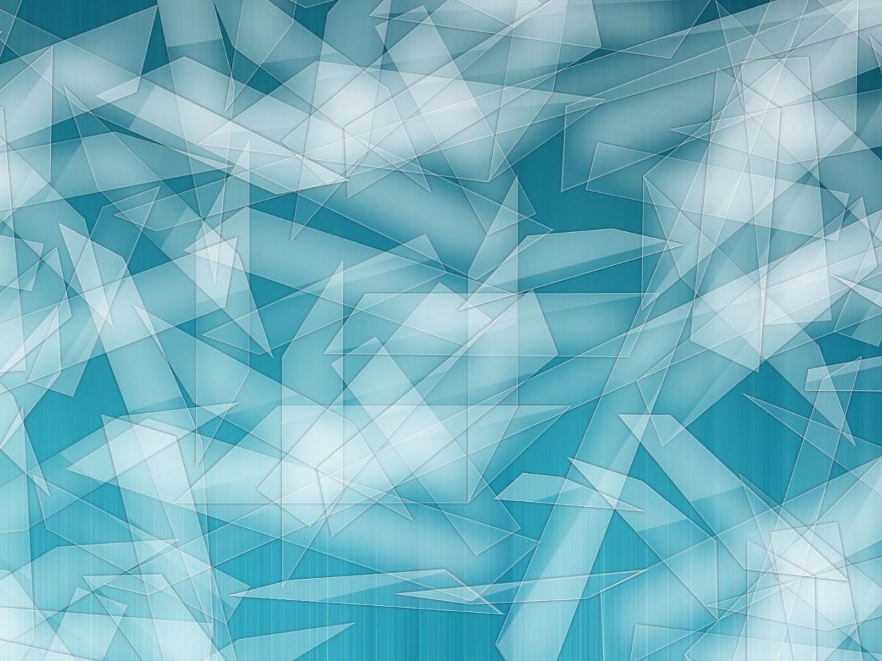 Glass Shards On Blue Background Desktop Pc And Mac Wallpaper